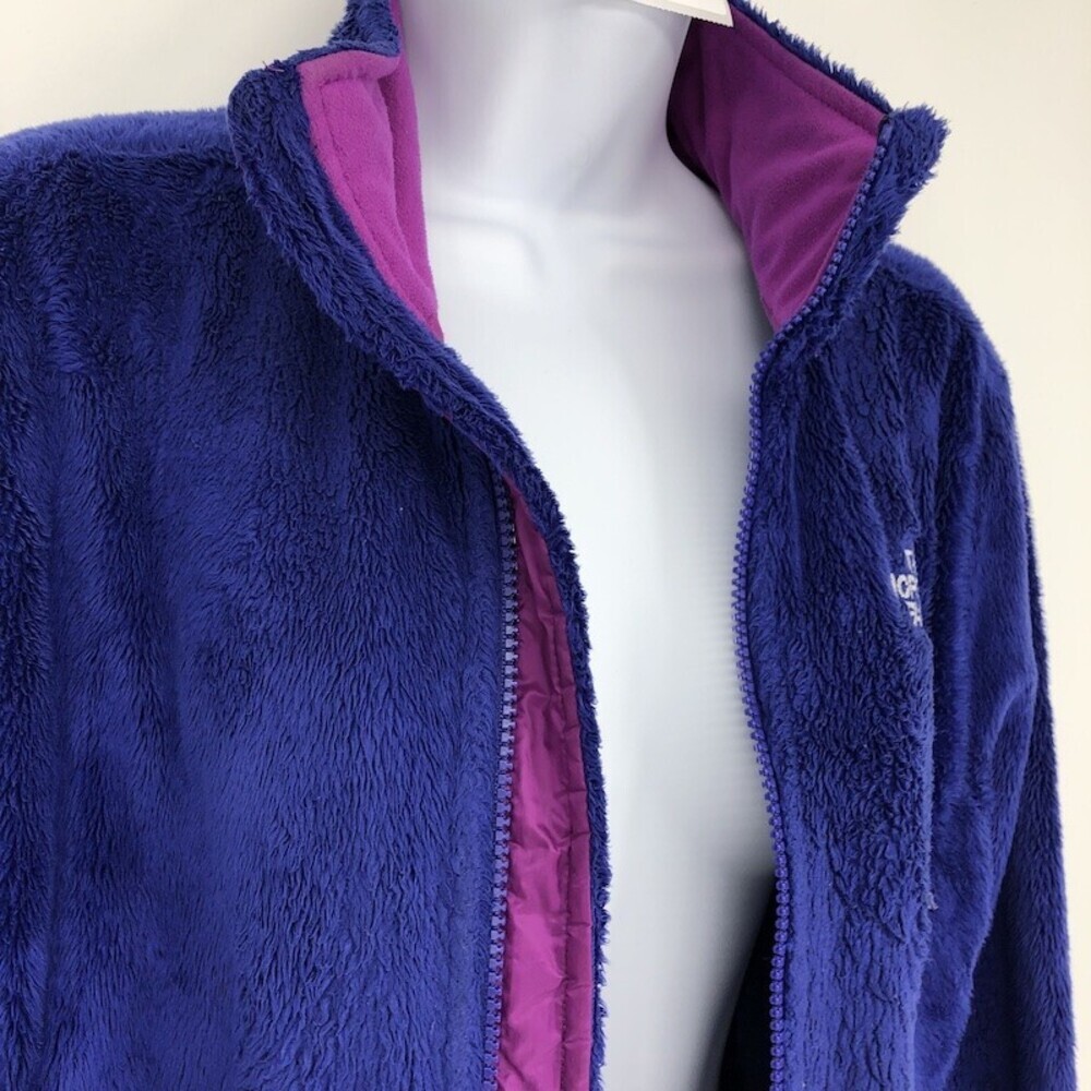 The North Face Women's Blue 100% Polyester Long Sleeve Full Zip Front Jacket M - Picture 11 of 11